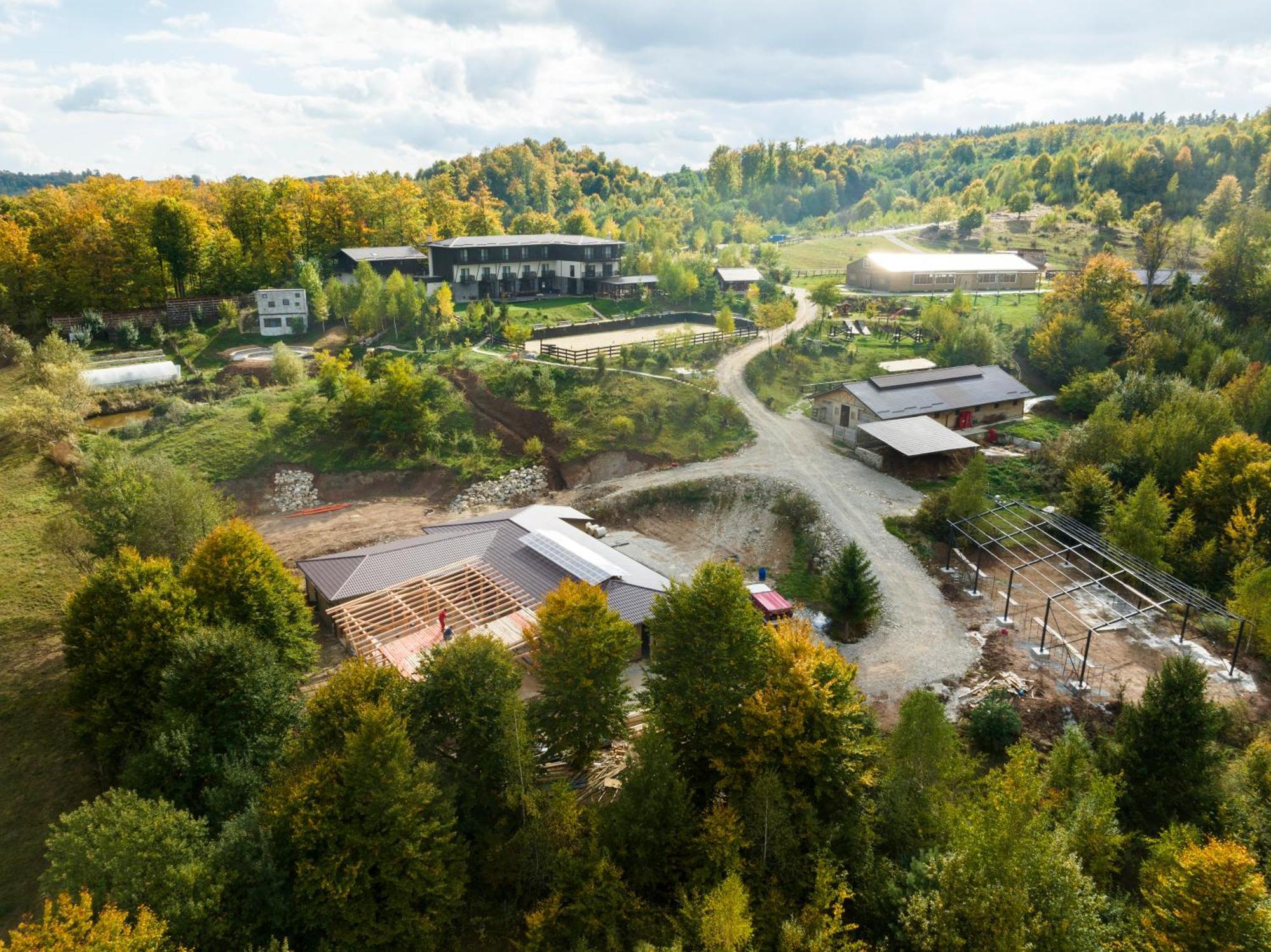 Potcoava Mountain Hideaway Hotel Runcu  Kültér fotó